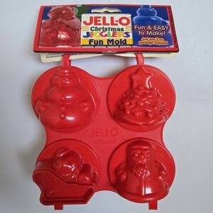 Vintage Jell-o Christmas Jigglers Fun Mold NEW